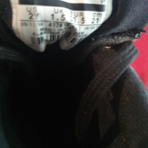 Nike Diamond Turf 2010 Boys sneakers size 2y - Picture 6 of 9